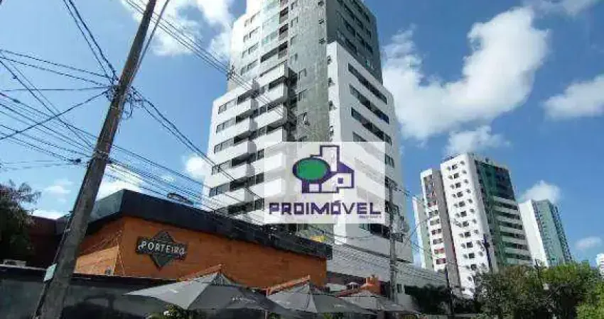 Apartamento com 1 dormitório para alugar, 35 m² por R$ 2.420,00/mês - Boa Viagem - Recife/PE