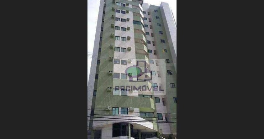 Apartamento com 2 dormitórios para alugar, 70 m² por R$ 2.500,00/mês - Piedade - Jaboatão dos Guararapes/PE