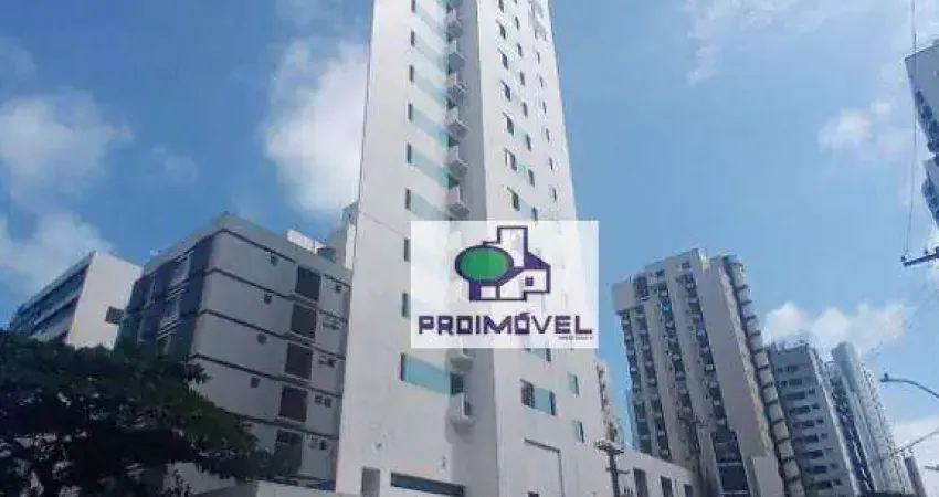 Apartamento com 1 dormitório à venda, 45 m² por r$ 280.000,00 - boa viagem - recife/pe