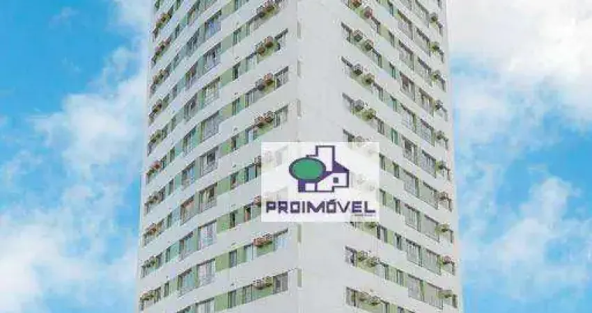 Apartamento com 2 dormitórios para alugar, 50 m² por R$ 2.816,00/mês - Boa Viagem - Recife/PE