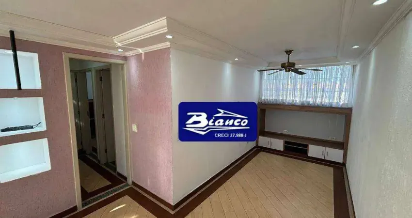 Apartamento com 2 dormitórios para alugar, 64 m² por r$ 2.290,00/mês - parque cecap - guarulhos/sp