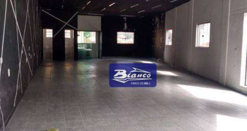 Salão para alugar, 156 m² por R$ 5.593,00/mês - Jardim Cocaia - Guarulhos/SP