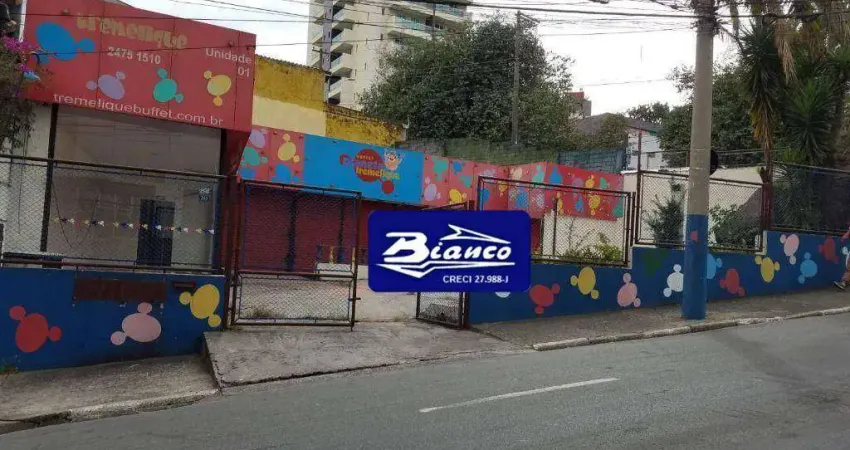 Terreno de Esquina no Centro de Guarulhos , 500 m² - venda por R$ 2.500.000 ou aluguel por R$ 10.800/mês!!