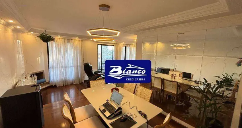 Apartamento alto padrão com 3 dormitórios à venda, 168 m² por R$ 1.250.000 - Macedo - Guarulhos/SP