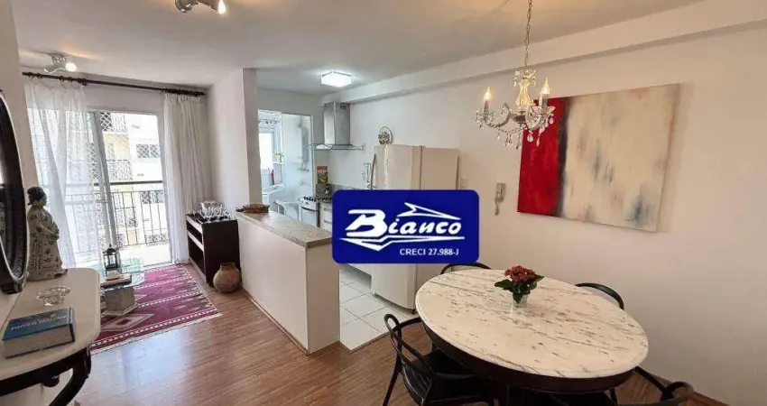 Apartamento mobiliado com 2 dormitórios, 54 m² - venda por r$ 500.000 ou aluguel por r$ 3.210/mês - gopoúva - guarulhos/sp