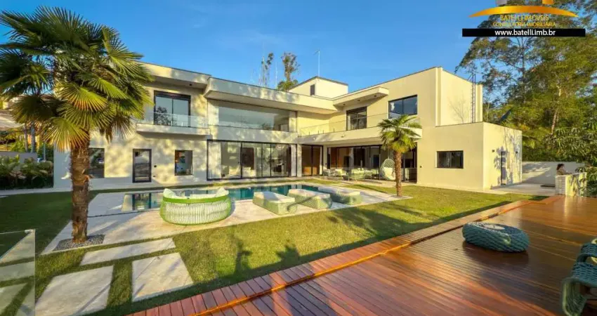 Casa à venda mobiliada no condomínio são paulo ii na granja viana - batelli imóveis