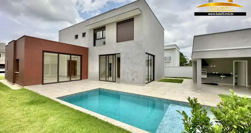 Casa nova para venda e locação no condomínio alphaville granja viana - batelli imóveis