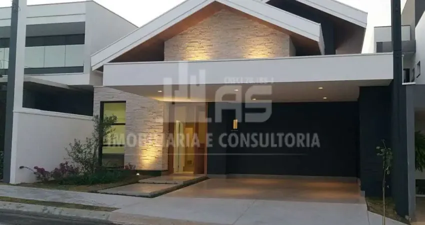 Casa a venda com 03 quartos sendo todos suítes, no condomínio Reserva Esmeralda