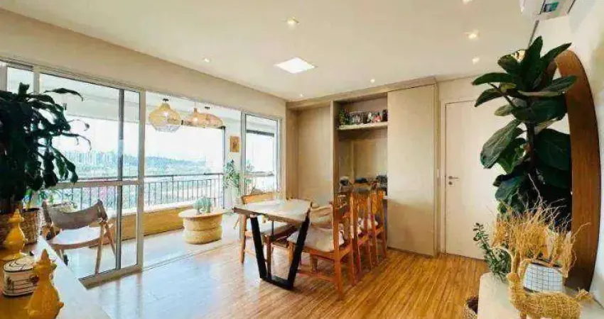 Apartamento com 3 dormitórios à venda, 130 m² por r$ 2.100.000,00 - vila leopoldina - são paulo/sp