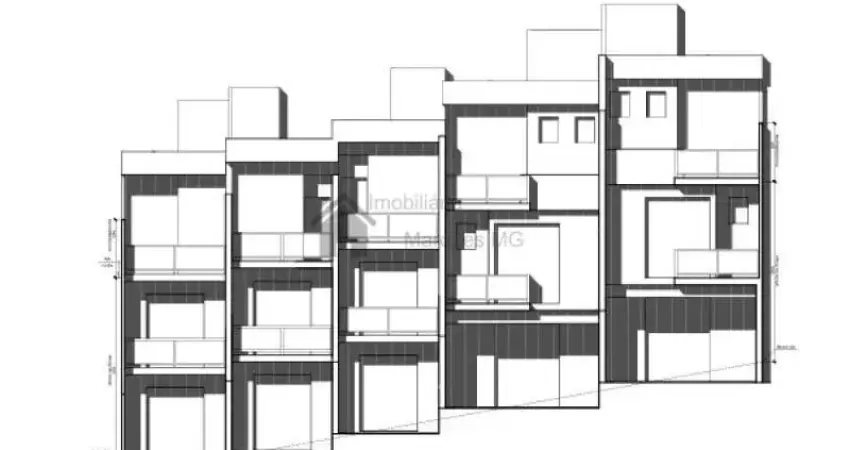 LINDA CASA GEMINADA 02 QUARTOS COM TERRAA‡O  NO BOM RETIRO EM BETIM