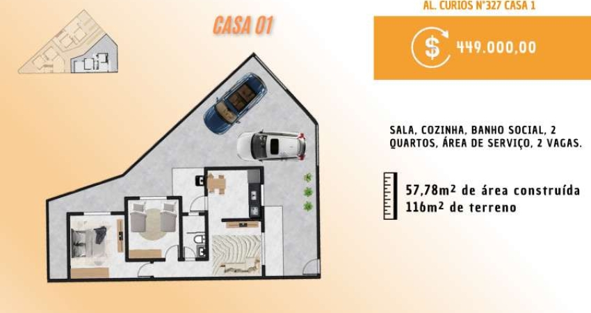 LINDA CASA GEMINADA LINEAR NO MASTERVILLE EM SARZEDO