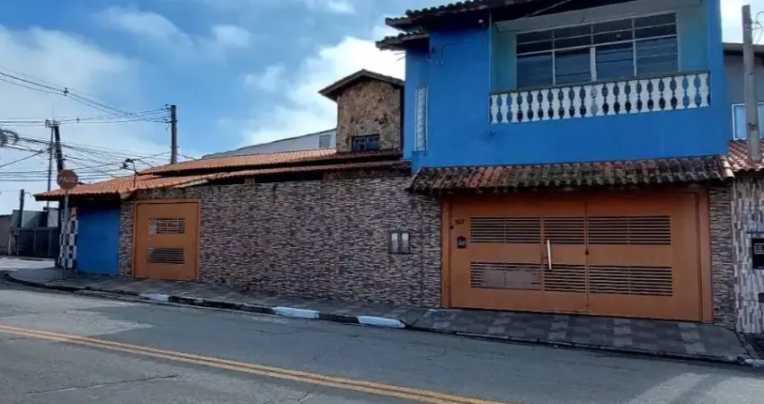 Sobrado para locação de alto padrão com 6 dorms, 5 suítes, espaço comercial e salão – 375m² – parque santa rosa, suzano/sp