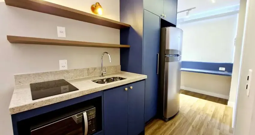 Espetacular studio para venda em Campo Belo com 1 quarto, 26m²