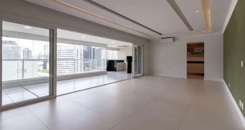 Versátil apartamento para venda em Brooklin com 3 quartos, sendo 3 suítes , 189m²