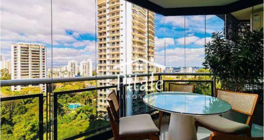 Apartamento com 4 dormitórios à venda, 350 m² por R$ 6.200.000,00 - Santo Amaro - São Paulo/SP