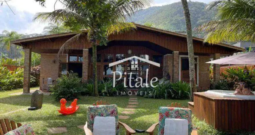 Casa com 5 dormitórios à venda, 410 m² por R$ 4.800.000 - Perequê-Açu - Ubatuba/SP