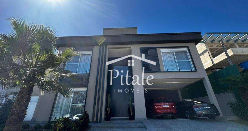 Casa mobiliada alto padrão à venda com 4 suítes no Tamboré/SP por R$ 8.000.000