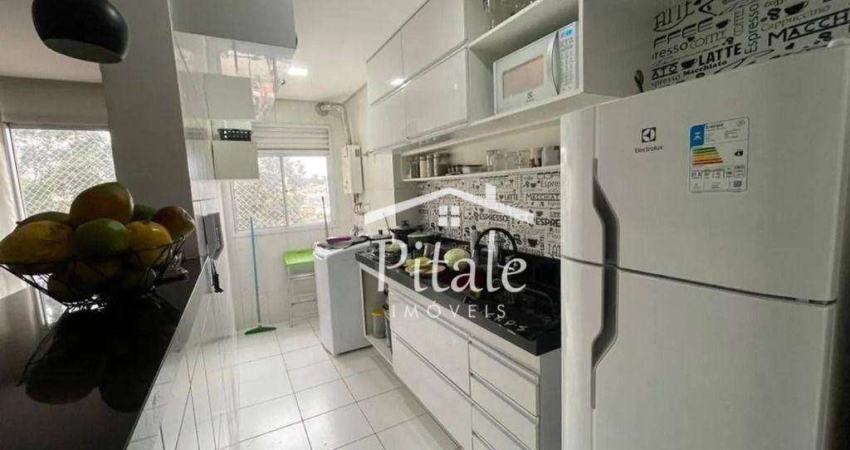 Apartamento com 2 dormitórios à venda, 48 m² por R$ 265.000,00 - Jardim Henriqueta - Taboão da Serra/SP