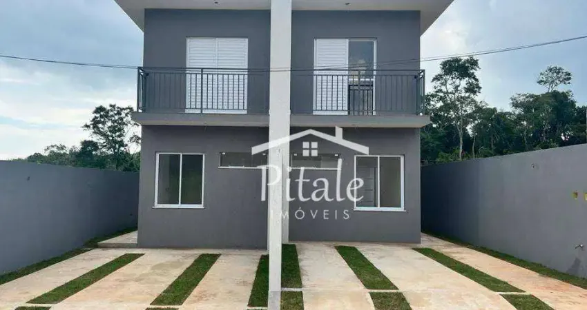 Sobrado com 3 dormitórios à venda, 96 m² por R$ 464.990,00 - Aguassaí - Cotia/SP