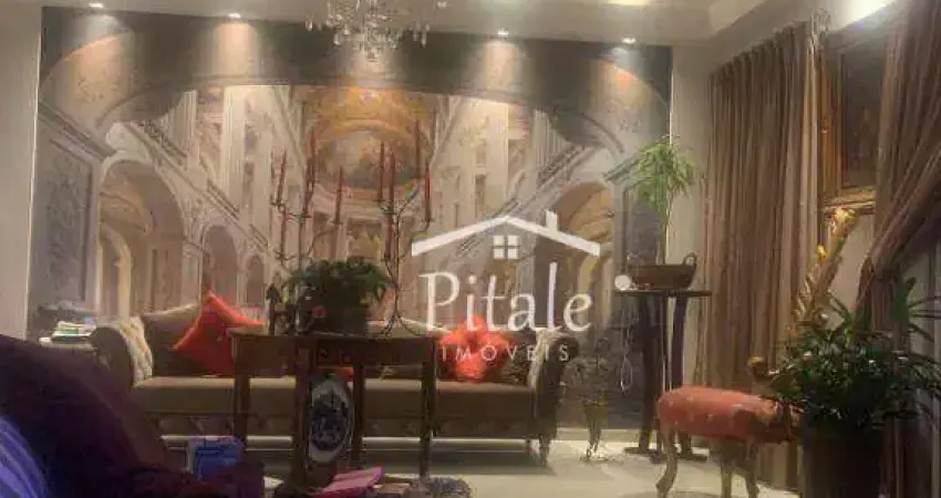 Apartamento Duplex com 4 dormitórios para alugar, 350 m² por R$ 12.000,00/mês - Jardim - Santo André/SP