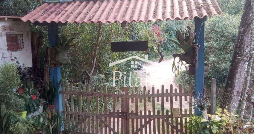 Chácara com 1 dormitório à venda, 2640 m² por R$ 220.000,00 - Fazenda Vitoria - São Lourenço da Serra/SP