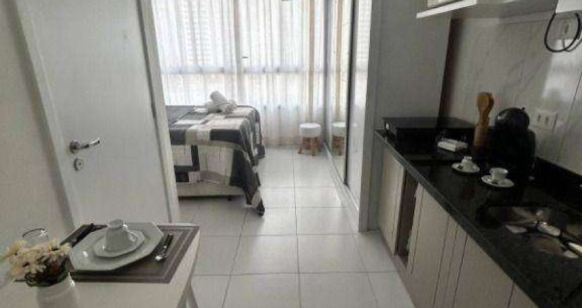 Studio com 1 dormitório para alugar, 21 m² por R$ 2.853/mês - Vila Firmiano Pinto - São Paulo/SP