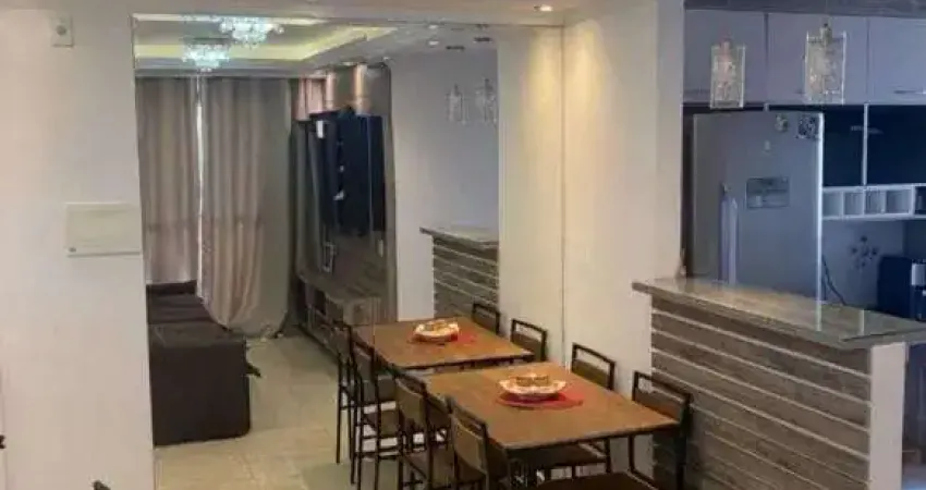 Apartamento semi-mobiliado com 2 dormitórios à venda, 48 m² por r$ 275.600 - vila da oportunidade -