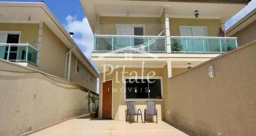 Sobrado com 3 suítes à venda, 140 m² por r$ 875.000 - chácara canta galo - cotia/sp