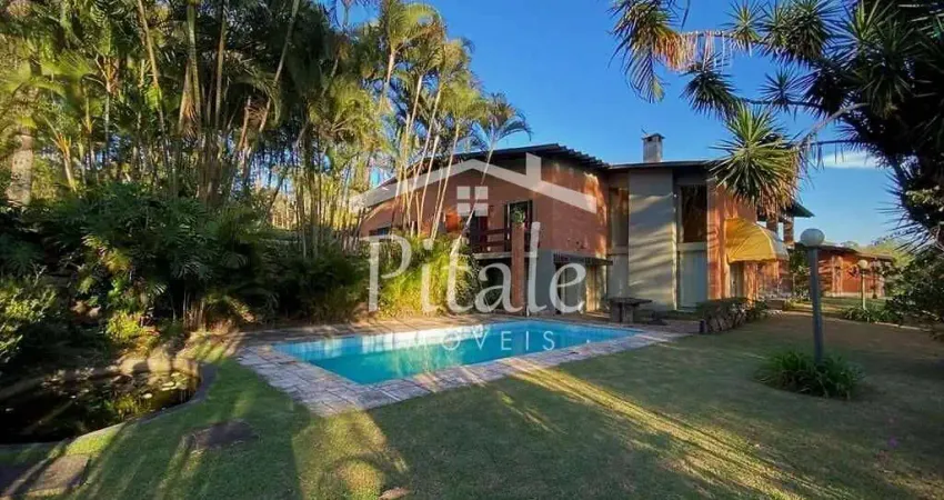 Sobrado com 4 dormitórios à venda, 521 m² por r$ 1.990.000,00 - chácara vale do rio cotia - carapic