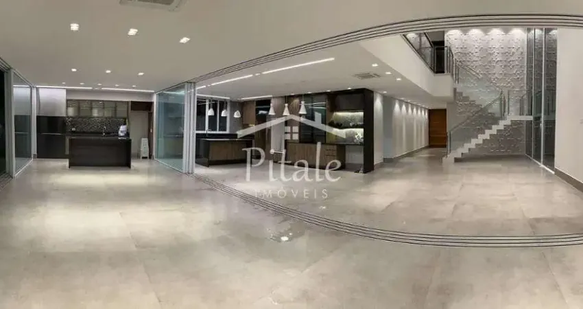 Casa com 5 dormitórios à venda, 523 m² por r$ 4.100.000 - morada das flores (aldeia da serra) - san