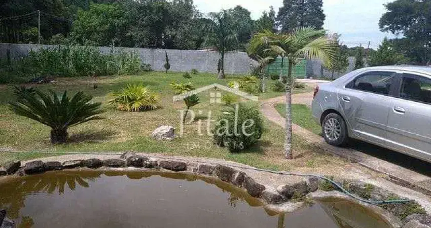 Chácara com 3 dormitórios à venda, 2500 m² por r$ 600.000,00 - itaquaciara - itapecerica da serra/s