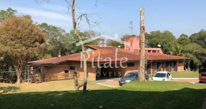 Chácara com 5 dormitórios à venda, 6500 m² por r$ 4.500.000,00 - chácara santa lúcia - carapicuíba/