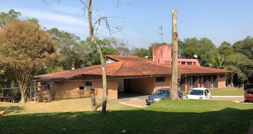 Chácara com 5 dormitórios à venda, 6500 m² por r$ 4.500.000,00 - chácara santa lúcia - carapicuíba/