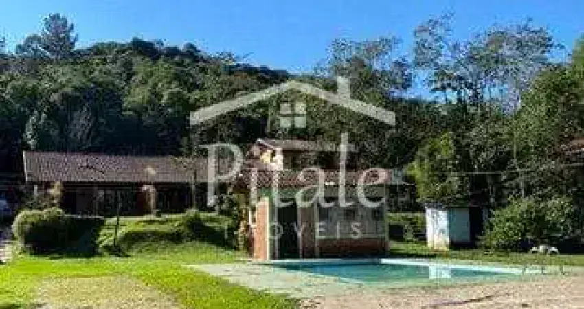 Sítio com 4 dormitórios à venda, 145000 m² por r$ 1.500.000 - santa rita - são lourenço da serra/sp