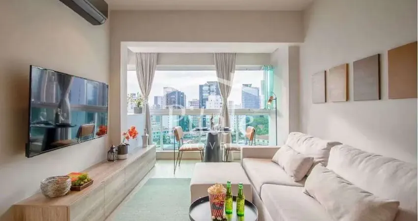 Apartamento mobiliado para locação em pinheiros – 39m² – r$ 6.500/mês