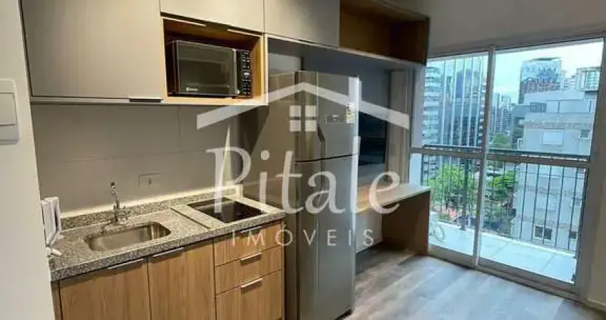 Studio mobiliado à venda ou para locação – vila olímpia, casa do ator – 24m² | lazer completo