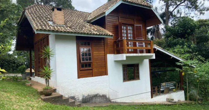 Casa estilo chalé à venda e locação — colinas de são fernando, cotia/sp