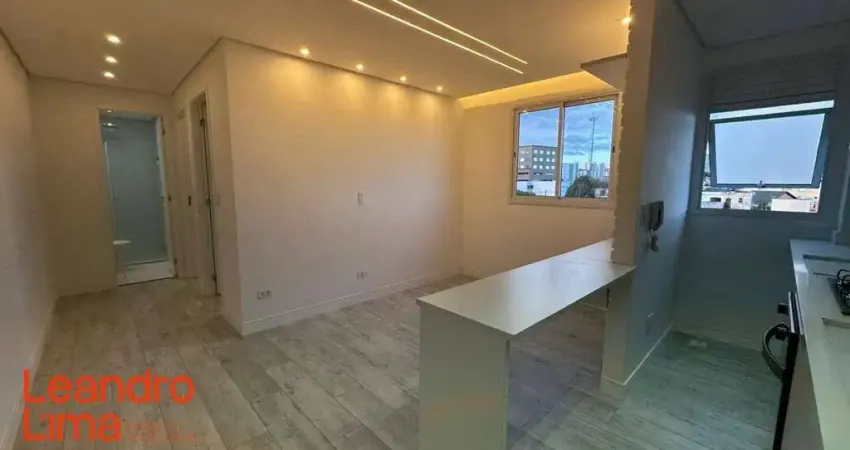 Apartamento com 2 dormitórios para alugar, 38 m² por r$ 2.584,57/mês - vila galvão - guarulhos/sp