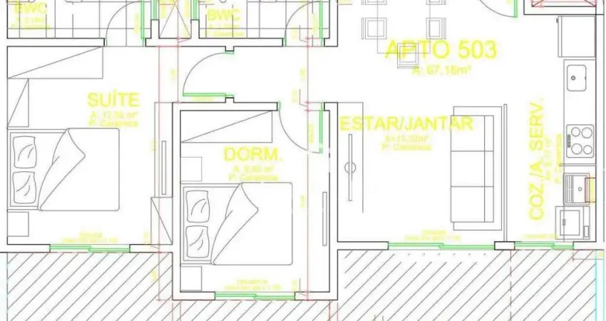 Apartamento com 2 dormitórios à venda, 67 m² por R$ 1.165.857,00 - Fazenda - Itajaí/SC