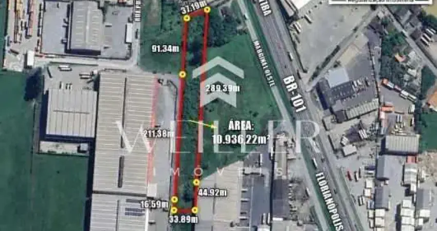 Terreno à venda na Rua José Montagna, 55, Espinheiros, Itajaí