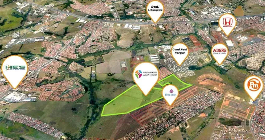 Terreno à venda na Avenida 1, Jardim Florida, Hortolândia