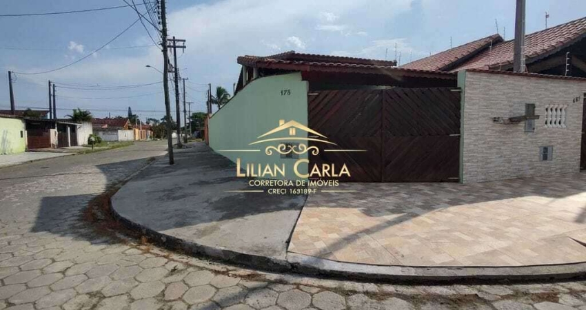 Casa à venda em Mongaguá com 2 dorm, 1 suíte por R$ 369.900 mil