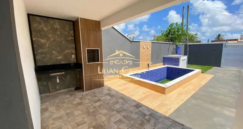 Casa à venda em Itanhaém com 2 dorm, 1 suíte com Piscina por R$ 350 mil