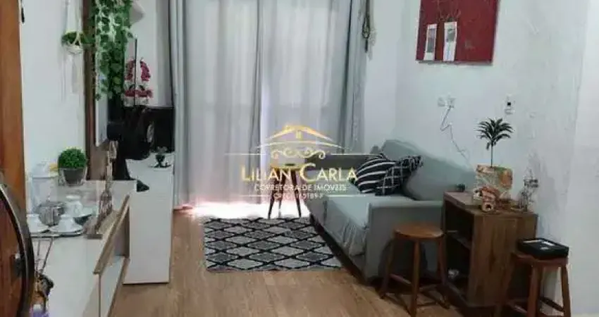Apto com 2 dorm com piscina e sacada em Praia grande lado praia por 310 mil!