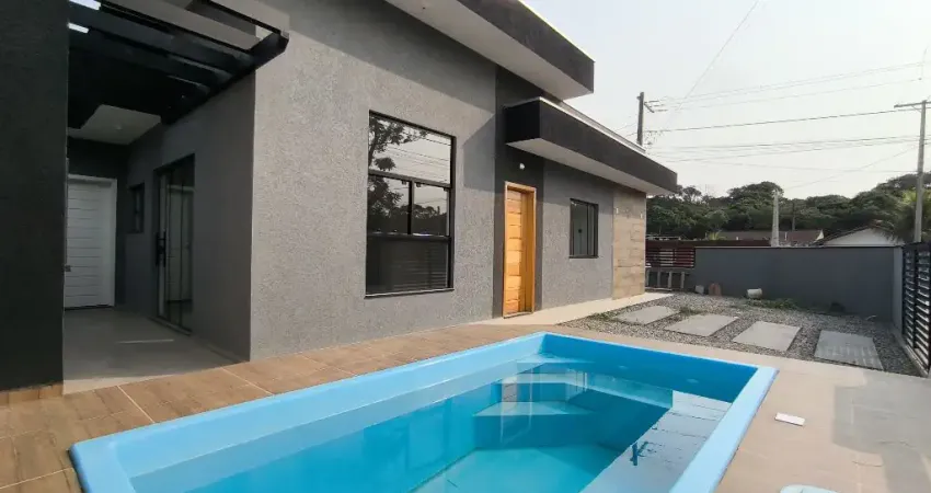 Casa NOVA de ESQUINA para Venda no Balneário ITAPOÁ, Centro de Itapoá/SC.
