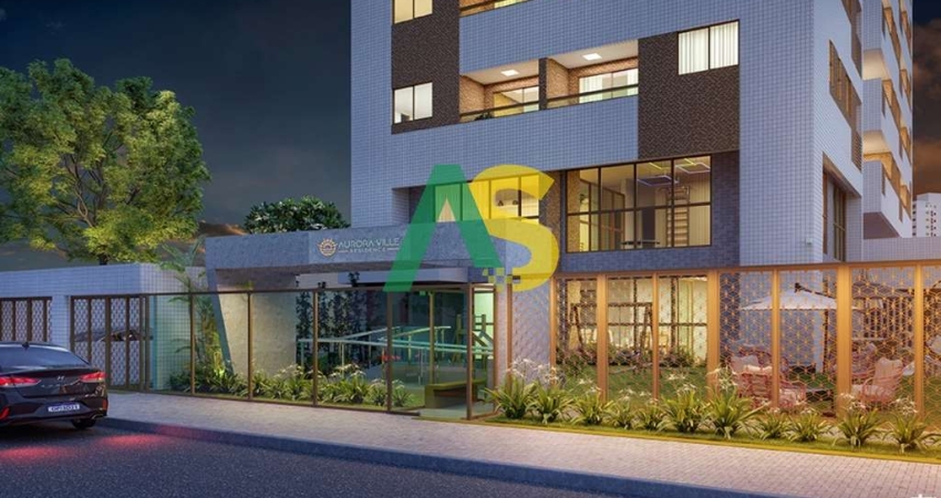 Imperdível! Apartamento à venda em Jaboatão dos Guararapes-PE, bairro Candeias, 2 quartos, 1 suíte, 2 salas, 2 banheiros, 1 vaga, 59m².