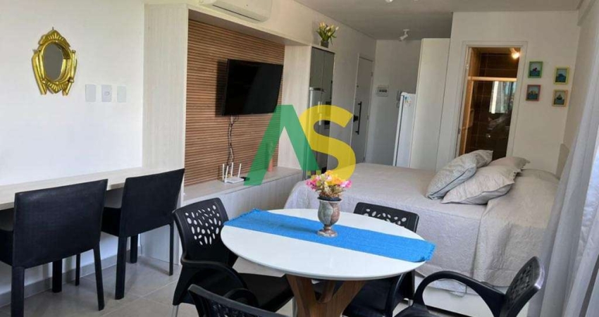 Villas Del Porto, Flat Mobiliado a venda, 29m2, Lazer, Apenas 50 Metros da Praia.