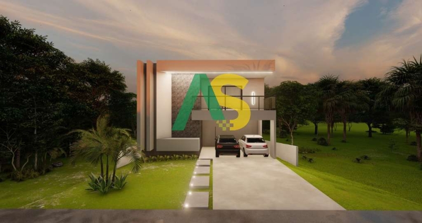 Alphaville Pernambuco 2, Casa de Luxo em Construção com 4 quartos e 3 suítes, 204 m2.