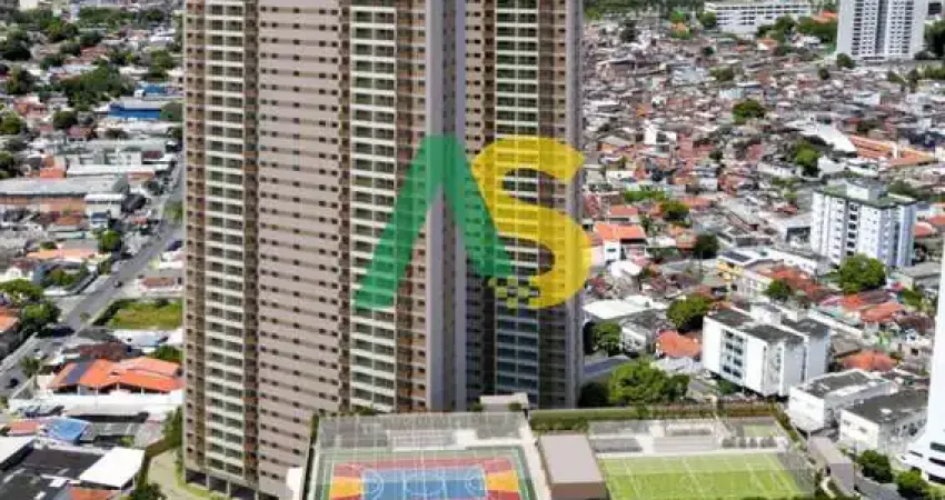 Apartamento à venda na Encruzilhada em Recife-PE: 3 quartos, 1 suíte, 2 salas, 2 banheiros, 1 vaga de garagem, 74m².