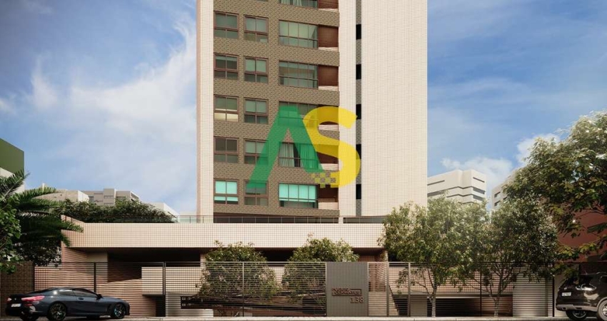 Apartamento à venda em Boa Viagem, Recife-PE: 2 quartos, 1 suíte, 2 salas, 2 banheiros, 1 vaga de garagem, 50,50 m² - Puerto Cervantes